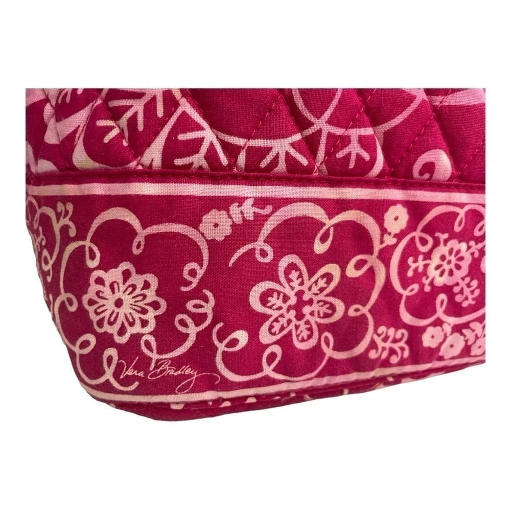 VERA BRADLEY Emma Small Purse - Twirly Birds Pink - Great Bird Placement